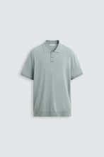 Load image into Gallery viewer, ZARA VISCOSE BLEND KNITTED POLO SHIRT
