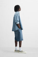 Load image into Gallery viewer, ZARA BAGGY FIT DENIM BERMUDAS Blue