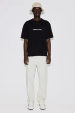 Load image into Gallery viewer, H&M Loose Fit Printed T-shirt Black/Interested