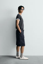 Load image into Gallery viewer, ZARA WIDE-LEG CARGO BERMUDA SHORTS