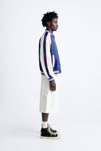 Load image into Gallery viewer, Zara SATIN JACKET WITH EMBROIDERED SLOGAN