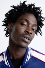 Load image into Gallery viewer, Zara SATIN JACKET WITH EMBROIDERED SLOGAN