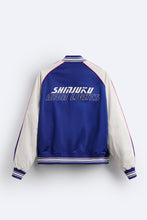 Load image into Gallery viewer, Zara SATIN JACKET WITH EMBROIDERED SLOGAN