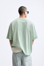 Load image into Gallery viewer, Zara T-SHIRT WITH EMBROIDERED SLOGAN