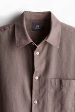 Load image into Gallery viewer, H&M Short SleeveRegular Fit Linen-blend shirt
