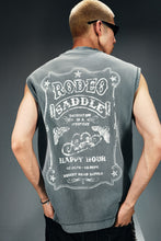 Load image into Gallery viewer, H&M Loose Fit Sleeveless printed T-shirt