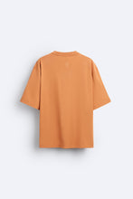 Load image into Gallery viewer, Zara SLOGAN PRINT T-SHIRT TANGERINE
