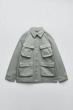 Load image into Gallery viewer, Zara UTILITY OVERSHIRT