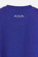 Load image into Gallery viewer, H&M Oversized Fit Printed T-shirt Blue/Power Music Passion