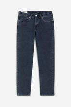 Load image into Gallery viewer, H&M Straight Regular Jeans Dark Blue