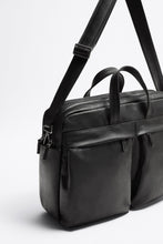 Load image into Gallery viewer, Zara CROSSBODY BRIEFCASE Black