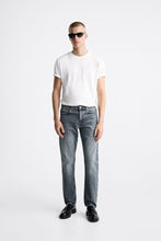 Load image into Gallery viewer, Zara Slim Fit Jeans Blue Green