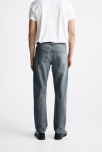 Load image into Gallery viewer, Zara Slim Fit Jeans Blue Green
