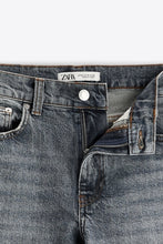 Load image into Gallery viewer, Zara Slim Fit Jeans Blue Green