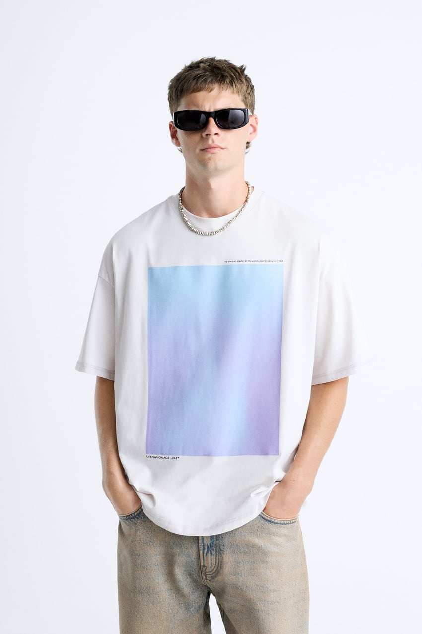 Zara high quality Color Proof tee