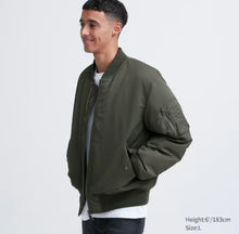Load image into Gallery viewer, Uniqlo Ma-1 Blouson Bomber Jacket