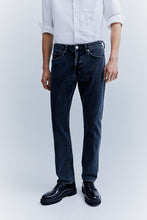 Load image into Gallery viewer, H&M Straight Regular Jeans Dark Blue