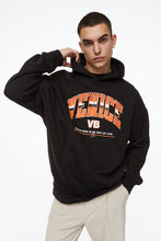 Load image into Gallery viewer, H&M Oversized Fit Hoodie Black/Venice