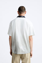 Load image into Gallery viewer, Zara T-SHIRT WITH METALLIC FINISH
