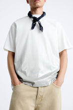 Load image into Gallery viewer, Zara T-SHIRT WITH METALLIC FINISH