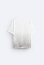 Load image into Gallery viewer, Zara T-SHIRT WITH METALLIC FINISH