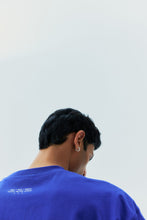 Load image into Gallery viewer, H&M Oversized Fit Printed T-shirt Blue/Power Music Passion