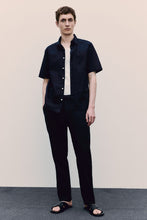 Load image into Gallery viewer, H&M Short SleeveRegular Fit Linen-blend shirt