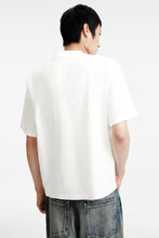 Load image into Gallery viewer, H&M Loose Fit Printed T-shirt (White/Youth Race)