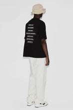 Load image into Gallery viewer, H&M Loose Fit Printed T-shirt Black/Interested