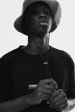 Load image into Gallery viewer, H&M Loose Fit Printed T-shirt Black/Interested