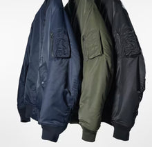 Load image into Gallery viewer, Uniqlo Ma-1 Blouson Bomber Jacket