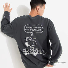 Load image into Gallery viewer, Uniqlo PEANUTS Charlie Brown's Baseball Team Long Sleeve Sweatshirt