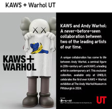 Load image into Gallery viewer, Uniqlo KAWS + Warhol UT Tee Black