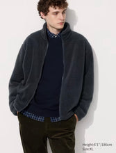 Load image into Gallery viewer, Uniqlo Pile Lined Fleece Full Zip Jacket