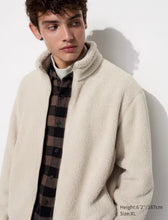 Load image into Gallery viewer, Uniqlo Pile Lined Fleece Full Zip Jacket