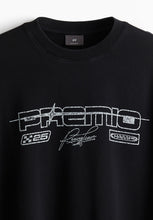 Load image into Gallery viewer, H&M OVERSIZED FIT PRINTED SWEATSHIRT BLACK/PREMIO