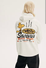 Load image into Gallery viewer, H&M Regular Fit Hoodie WHITE/SNOOPY