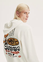 Load image into Gallery viewer, H&M Regular Fit Hoodie WHITE/SNOOPY