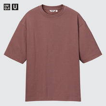 Load image into Gallery viewer, Uniqlo U AIRism Cotton Oversized Crew Neck Half Sleeve T-Shirt New Color