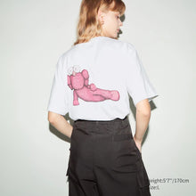Load image into Gallery viewer, Uniqlo x KAWS UT Short Sleeve Graphic T-Shirt White Pink