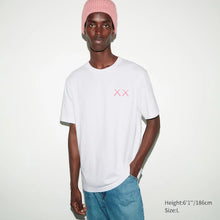 Load image into Gallery viewer, Uniqlo x KAWS UT Short Sleeve Graphic T-Shirt White Pink