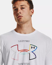 Load image into Gallery viewer, Under Armour Pride Short Sleeve T Shirt White