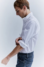 Load image into Gallery viewer, H&M Straight Regular Jeans Dark Blue