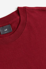 Load image into Gallery viewer, H&M Loose Fit Printed T Shirt Red/Cascade Range