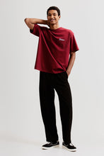 Load image into Gallery viewer, H&M Loose Fit Printed T Shirt Red/Cascade Range