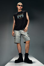 Load image into Gallery viewer, H&M Loose Fit Sleeveless printed T-shirt