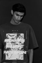 Load image into Gallery viewer, H&M Oversized Fit Printed T-shirt Blue/Power Music Passion