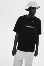 Load image into Gallery viewer, H&M Loose Fit Printed T-shirt Black/Interested