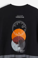 Load image into Gallery viewer, H&M Oversized Fit Printed sweatshirt Black/Discovery Channel