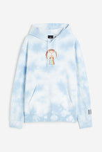 Load image into Gallery viewer, H&M Regular Fit Hoodie Light blue/Rick and Morty
